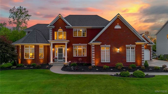 Exterior, Facade, Brick Facade, Brick Traditional