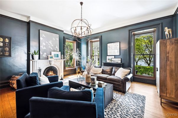 Chandelier, Fireplace, Interior, Living room, Wood Texture Flooring