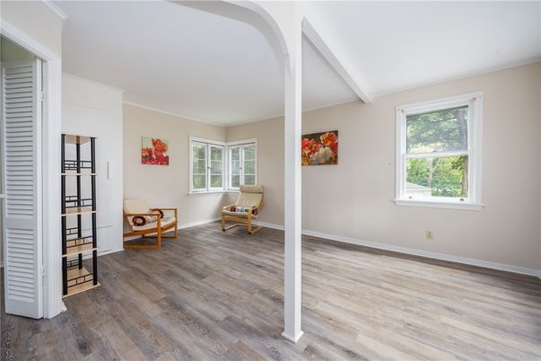 Empty room, Interior, Wood Texture Flooring
