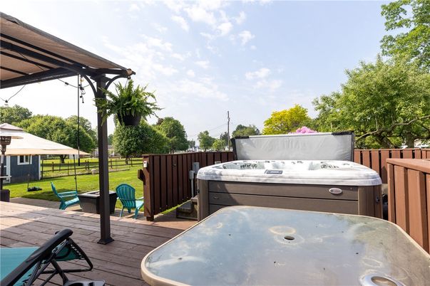 Backyard, Exterior, Hot Tub
