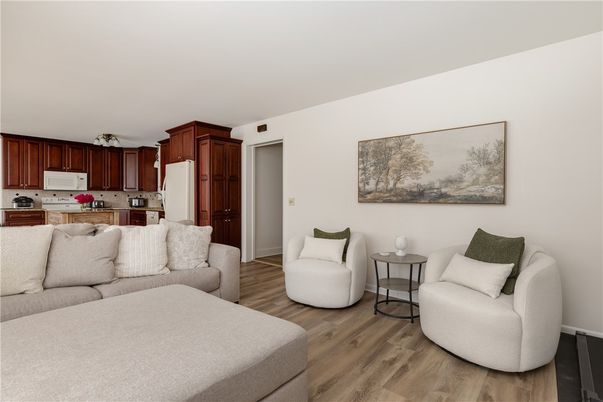 Interior, Kitchen, Living room, Wood Texture Flooring