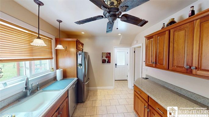 Interior, Kitchen, Pendant Lights, Recessed Lighting, Washer