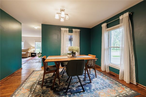 Dining room, Interior, Wood Texture Flooring