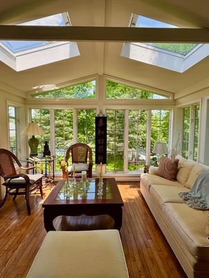 Interior, Living room, Sun Room, Wood Texture Flooring