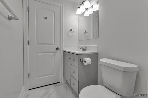 Bathroom, Dual Sink Vanities, Interior, Marble