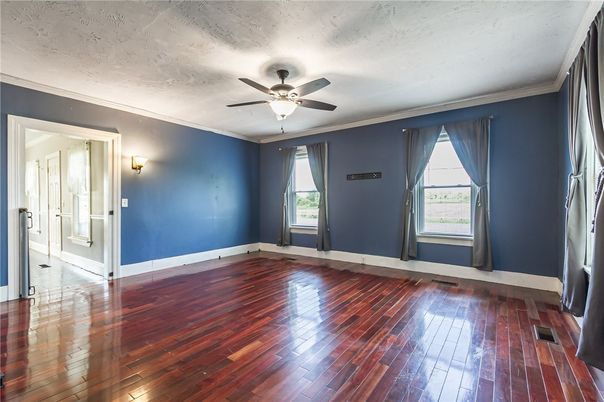 Empty room, Interior, Wood Texture Flooring