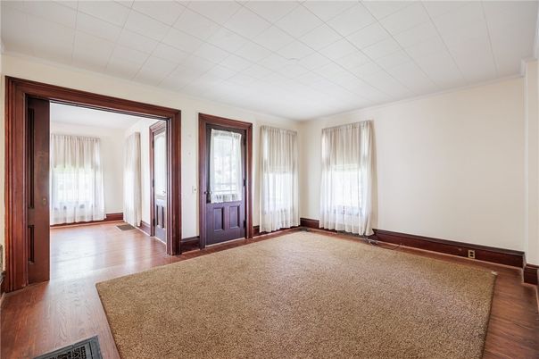 Empty room, Interior, Wood Texture Flooring