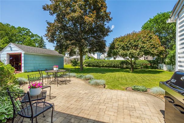 Backyard, Detached Garage, Exterior