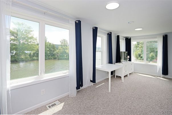 Home Office, Interior, Recessed Lighting, Water