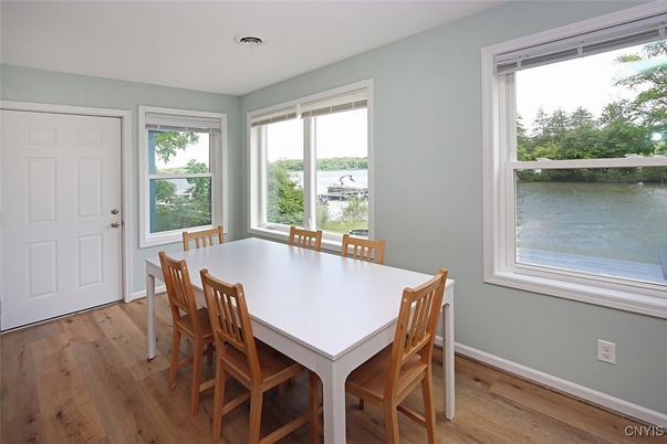 Dining room, Interior, Water, Wood Texture Flooring