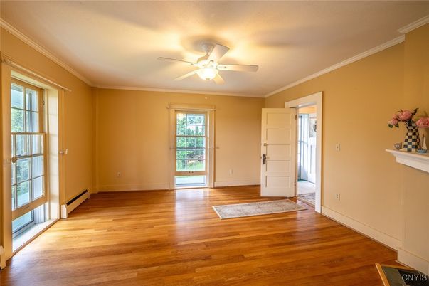 Empty room, Interior, Wood Texture Flooring