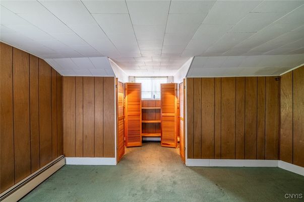 Empty room, Interior, Wooden Walls