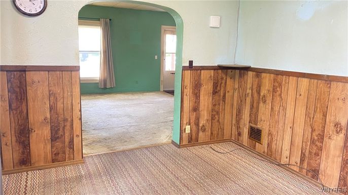 Empty room, Interior, Wooden Walls