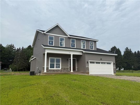 Attached, Backyard, Exterior, Facade, Farmhouse