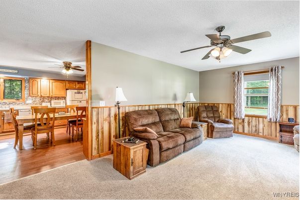 Dining room, Interior, Kitchen, Living room, Wood Texture Flooring