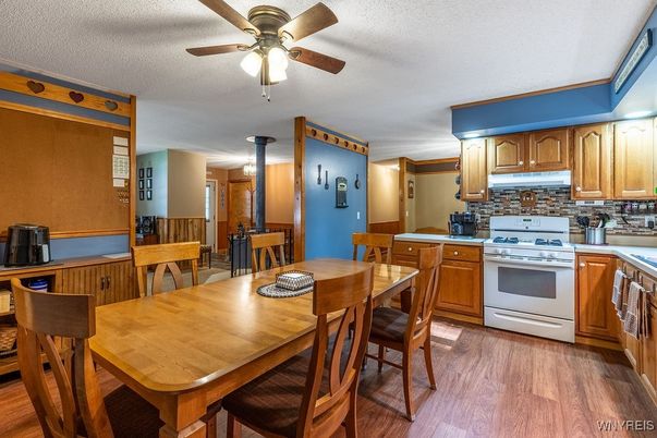 Dining room, Interior, Kitchen, Wood Texture Flooring