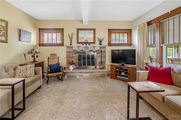Fireplace, Interior, Living room