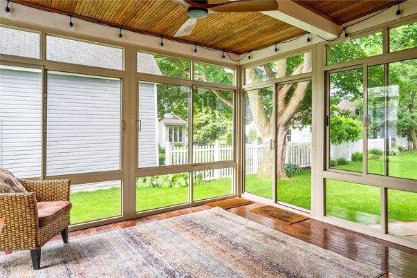 Interior, Sun Room, Wooden Ceilings, Wood Texture Flooring