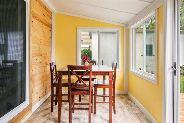 Dining room, Interior, Wooden Walls
