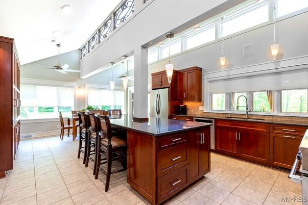 Interior, Kitchen, Pendant Lights