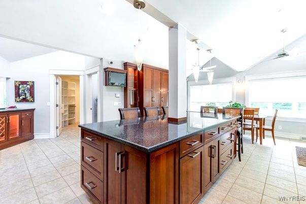 Dining room, Interior, Kitchen
