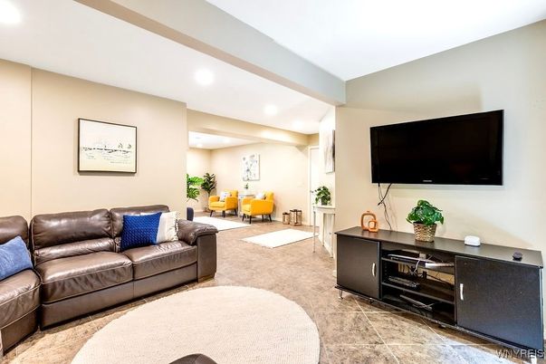 Dining room, Interior, Living room, Recessed Lighting