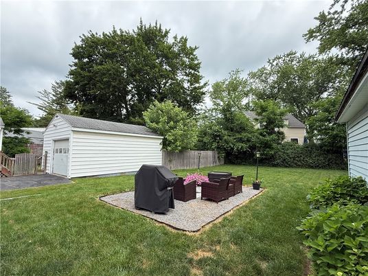 Backyard, Detached Garage, Exterior