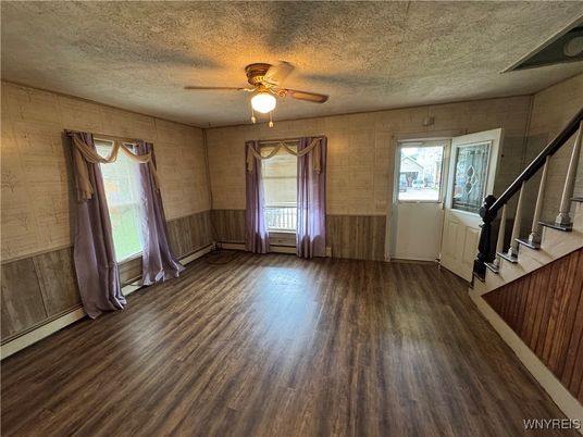 Empty room, Interior, Wood Texture Flooring