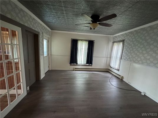 Empty room, Interior, Wood Texture Flooring
