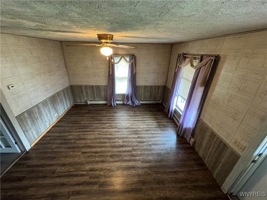 Empty room, Interior, Wood Texture Flooring