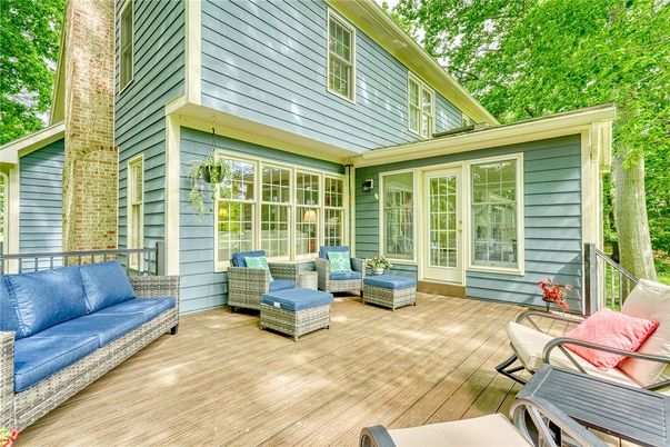 Exterior, Wood Texture Flooring