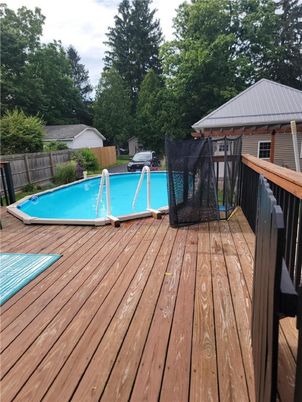 Backyard, Detached Garage, Exterior