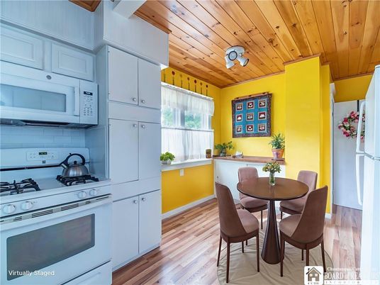 Dining room, Interior, Kitchen, Wooden Ceilings, Wood Texture Flooring