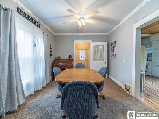 Dining room, Interior, Wood Texture Flooring