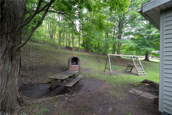 Backyard, Exterior, Fireplace, Playground