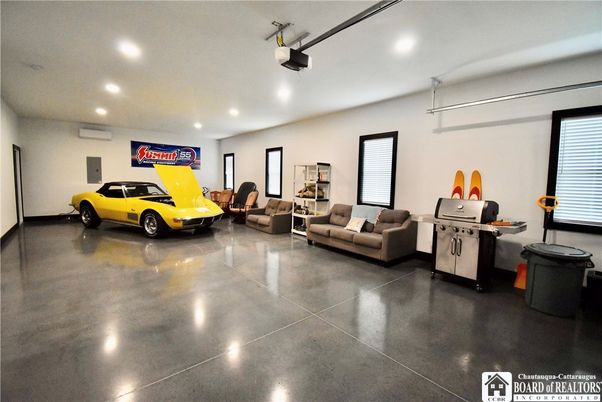 Garage, Interior, Recessed Lighting