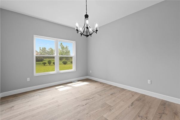 Chandelier, Empty room, Interior, Wood Texture Flooring