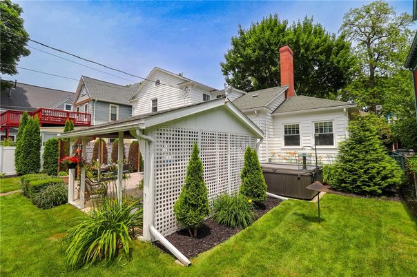 Backyard, Exterior, Hot Tub