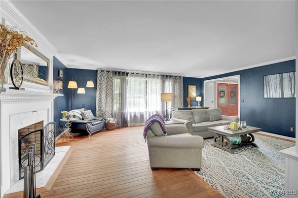 Fireplace, Interior, Living room, Wood Texture Flooring