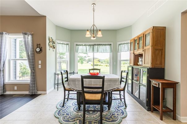 Dining room, Interior, Pendant Lights