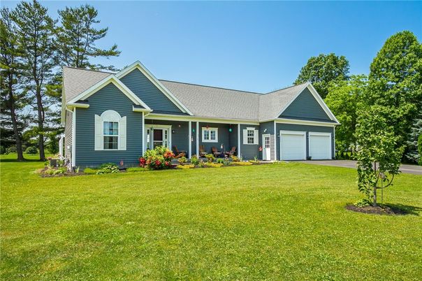 Attached, Backyard, Exterior, Facade, Ranch