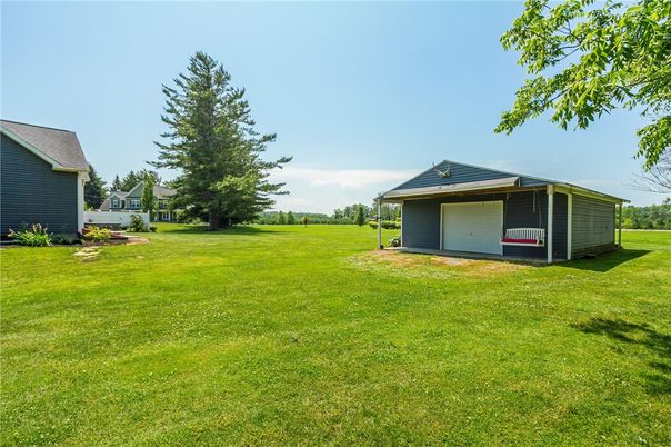 Backyard, Detached Garage, Exterior