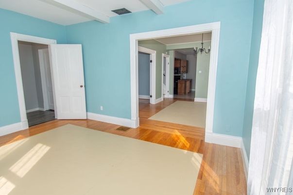 Empty room, Interior, Wood Texture Flooring