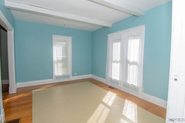 Empty room, Interior, Wood Texture Flooring