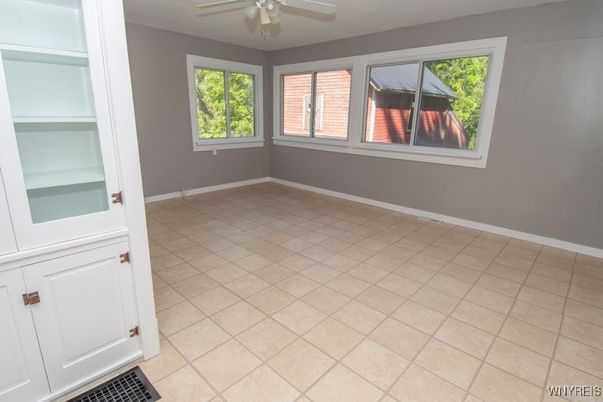 Empty room, Interior