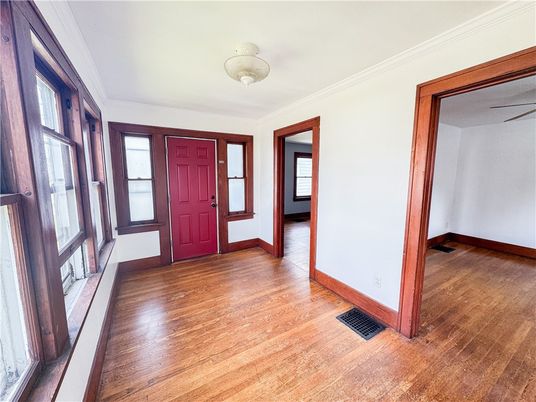 Empty room, Interior, Wood Texture Flooring
