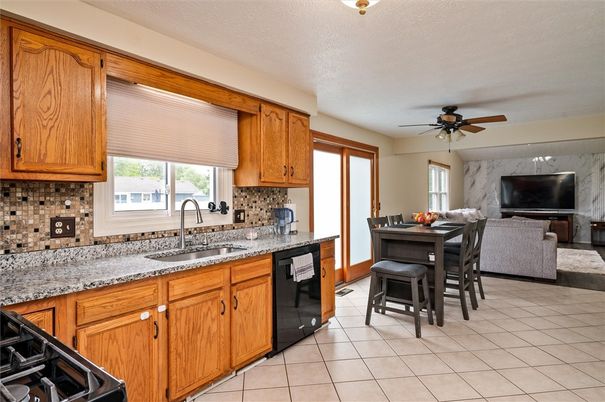 Dining room, Interior, Kitchen