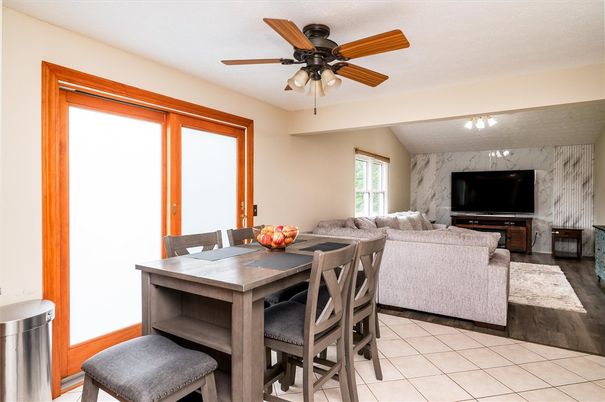 Dining room, Interior, Living room, Wood Texture Flooring