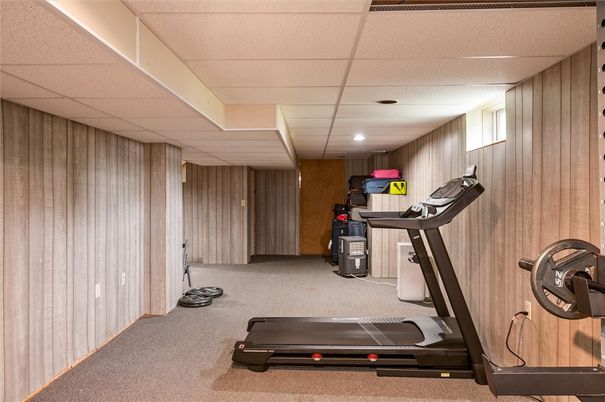 Fitness Equipment, Interior, Recessed Lighting