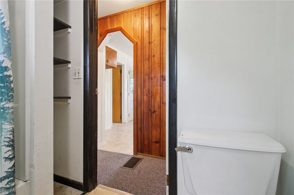Bathroom, Interior, Wooden Walls